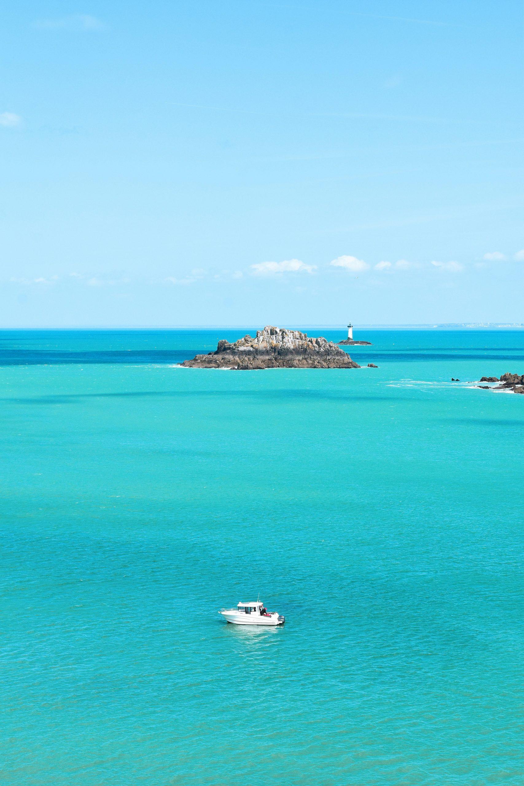 Zone de navigation magnifique au eaux transparentes de Cancale