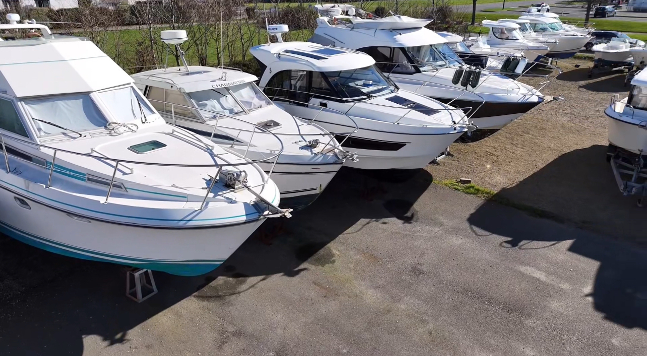 Stockage de bateau à Cancale